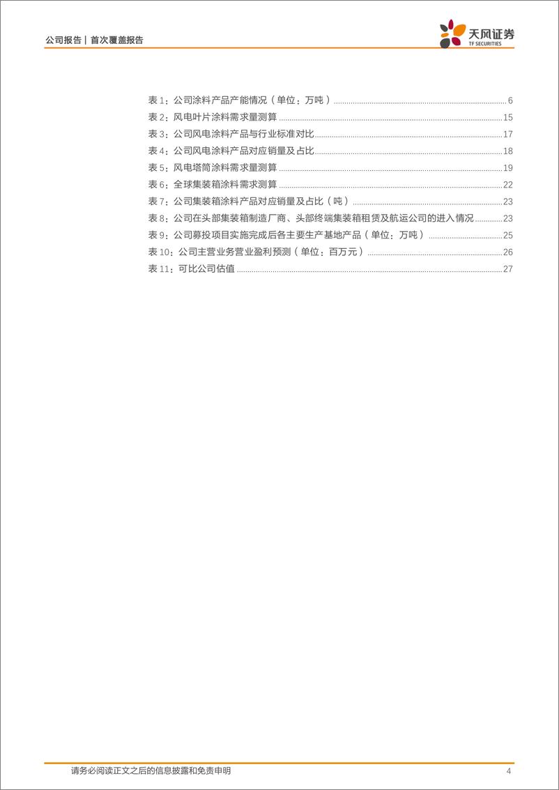 《天风证券-麦加芯彩-603062-风电叶片及集装箱涂料细分领域龙头》 - 第4页预览图