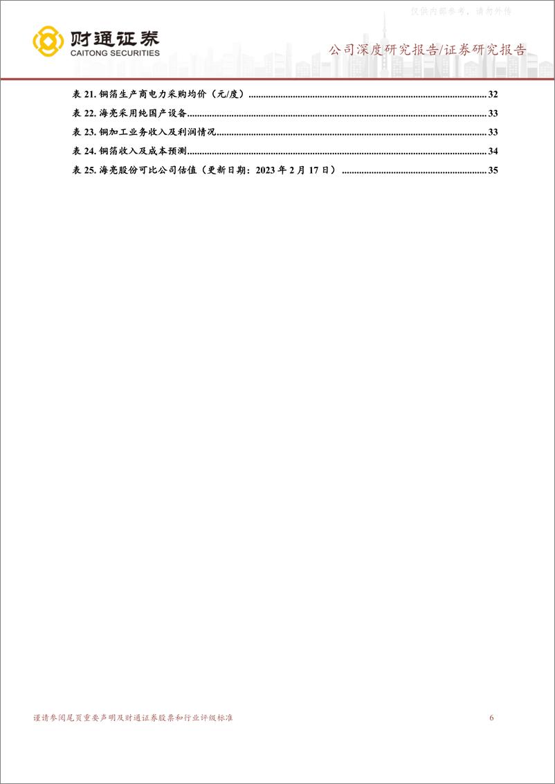 《财通证券-海亮股份(002203)锂电铜箔蓄势待发，铜管龙头打造第二增长极-230217》 - 第6页预览图