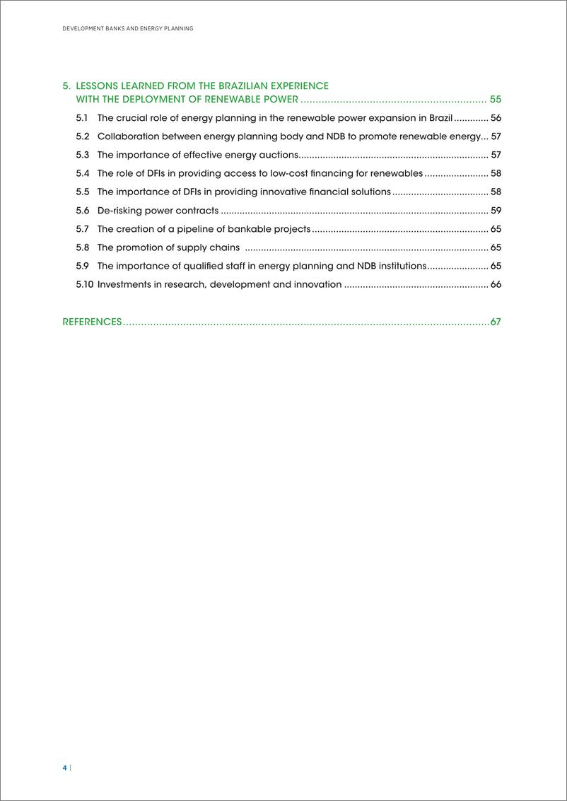 《IRENA-开发银行和能源规划：为能源转型吸引私人投资；巴西案（英）-2024-72页》 - 第4页预览图