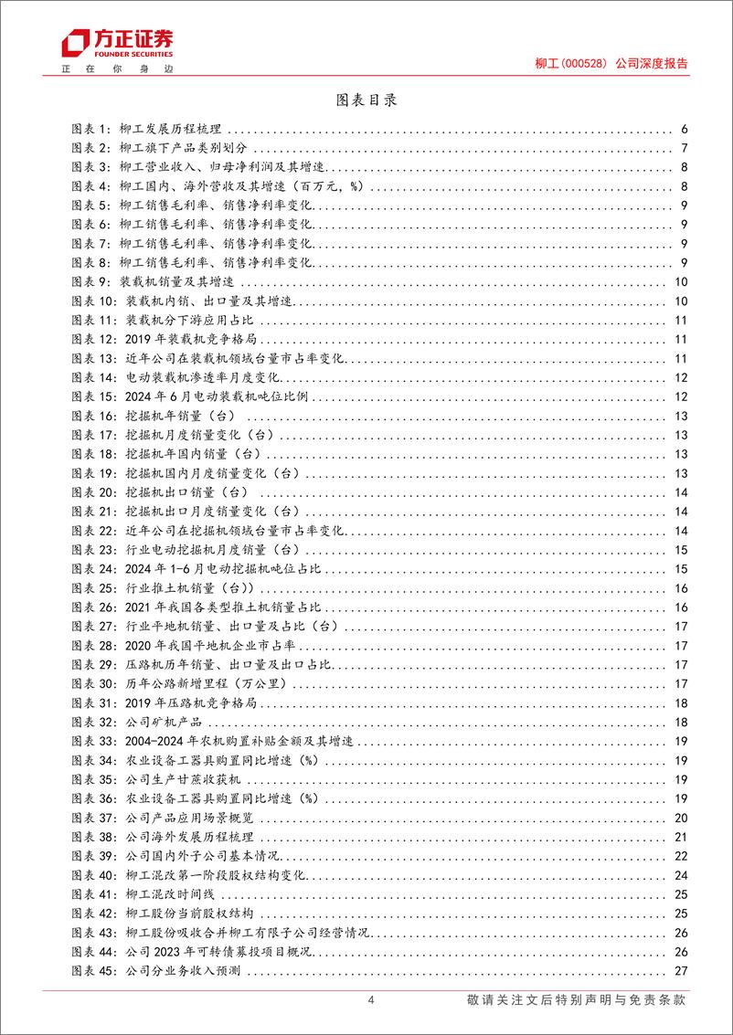 《柳工(000528)公司深度报告：混改释放经营活力，电动化%26国际化再添新动能-240719-方正证券-31页》 - 第4页预览图