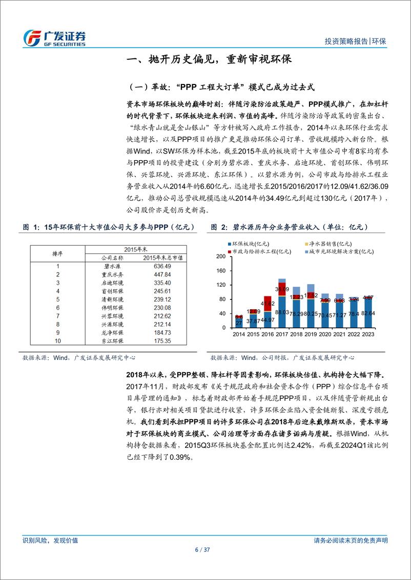 《环保行业2024年中期投资策略：偏见中的机会-让我们重新审视环保-240702-广发证券-37页》 - 第6页预览图