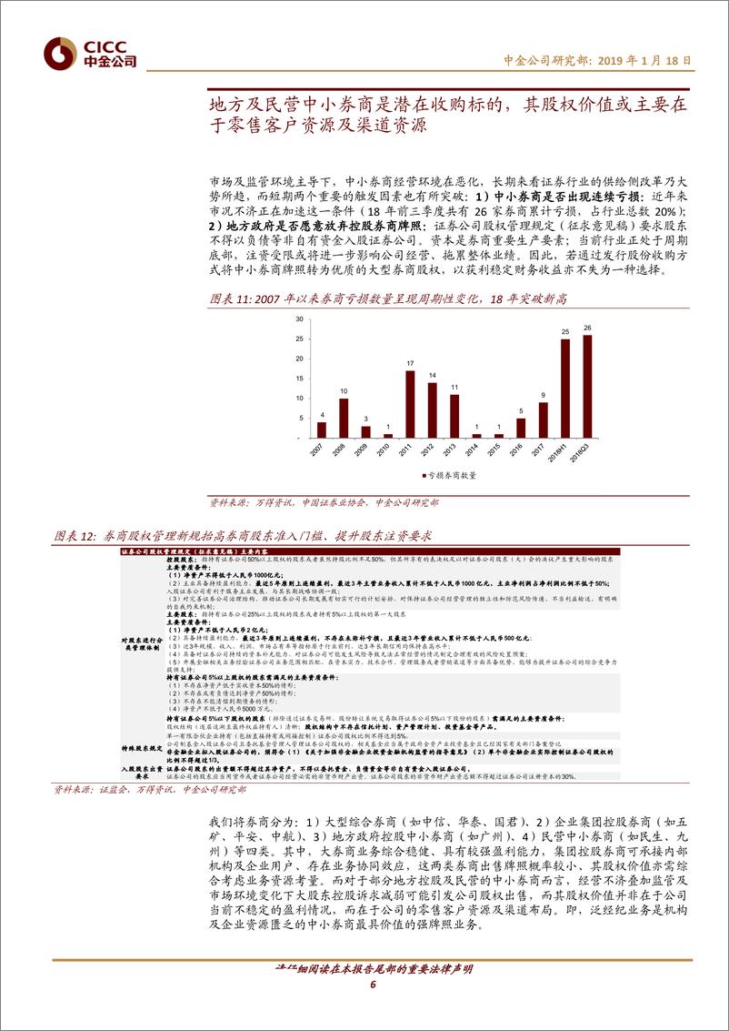 《主题研究：从兼并收购角度看中小券商股权价值-20190118-中金公司-13页》 - 第7页预览图