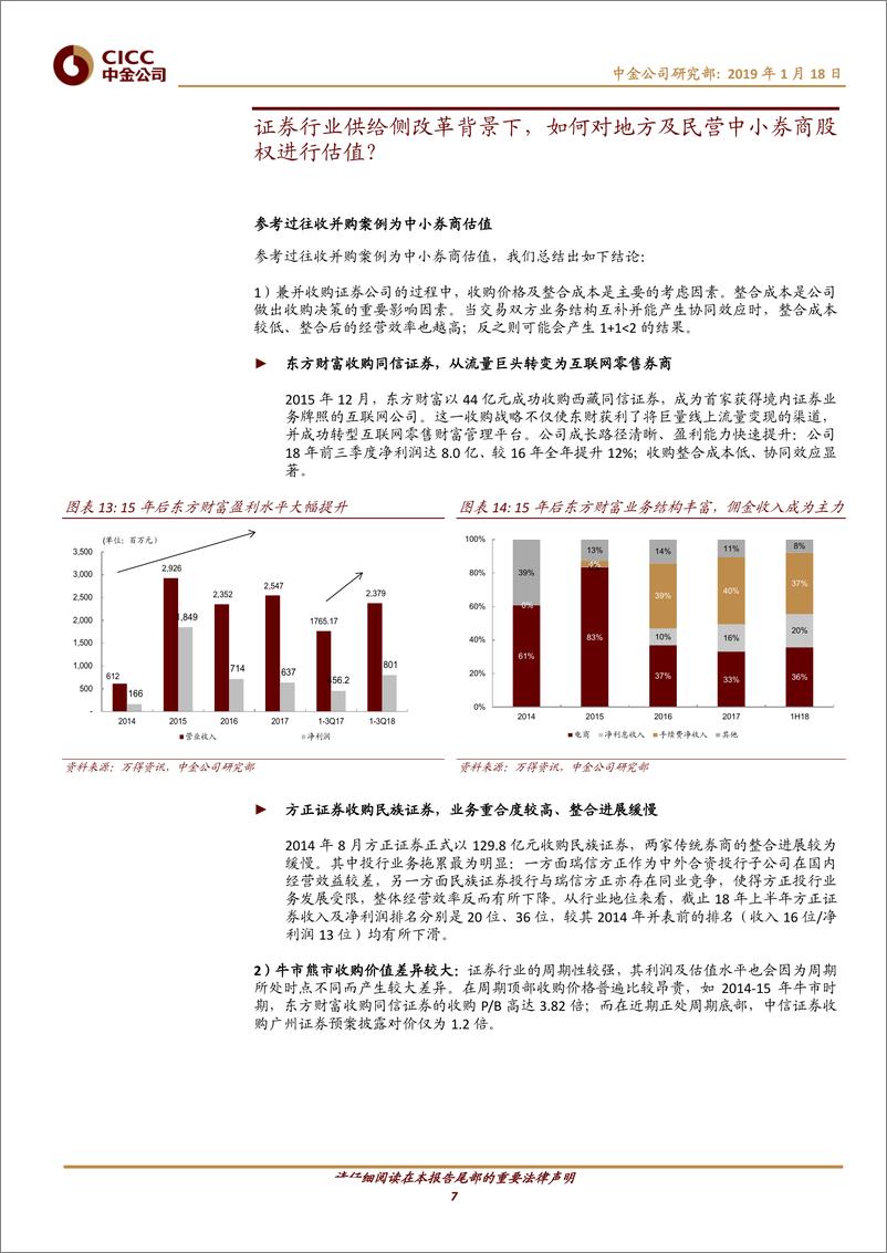 《主题研究：从兼并收购角度看中小券商股权价值-20190118-中金公司-13页》 - 第8页预览图