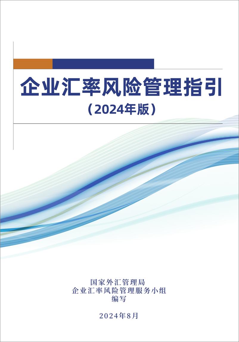 《国家外汇管理局_企业汇率风险管理指引_2024年版_》 - 第1页预览图