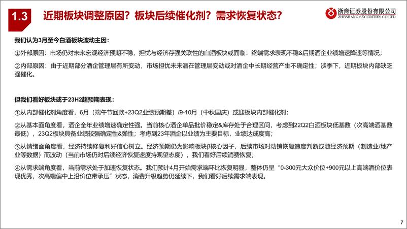 《食饮行业白酒2023年中期投资策略：取势明道，23H2白酒有什么机会？-20230614-浙商证券-27页》 - 第8页预览图