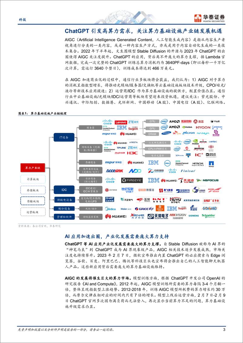 《科技行业：ChatGPT需要何种算力基础设施？-20230215-华泰证券-20页》 - 第4页预览图