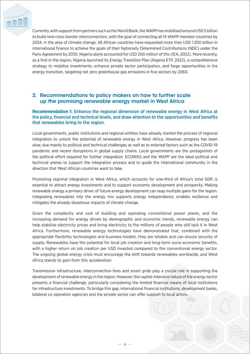 《IRENA-加大对西非可再生能源的投资（英）-2023-13页》 - 第7页预览图