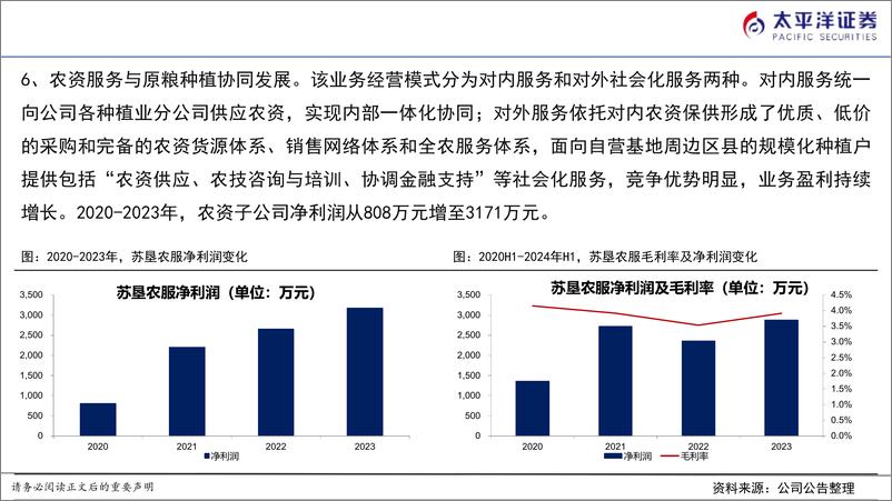 《苏垦农发(601952)深度报告：低估的粮食产业链一体化龙头，资源优势突出，一体两翼协同发展-240830-太平洋证券-27页》 - 第8页预览图