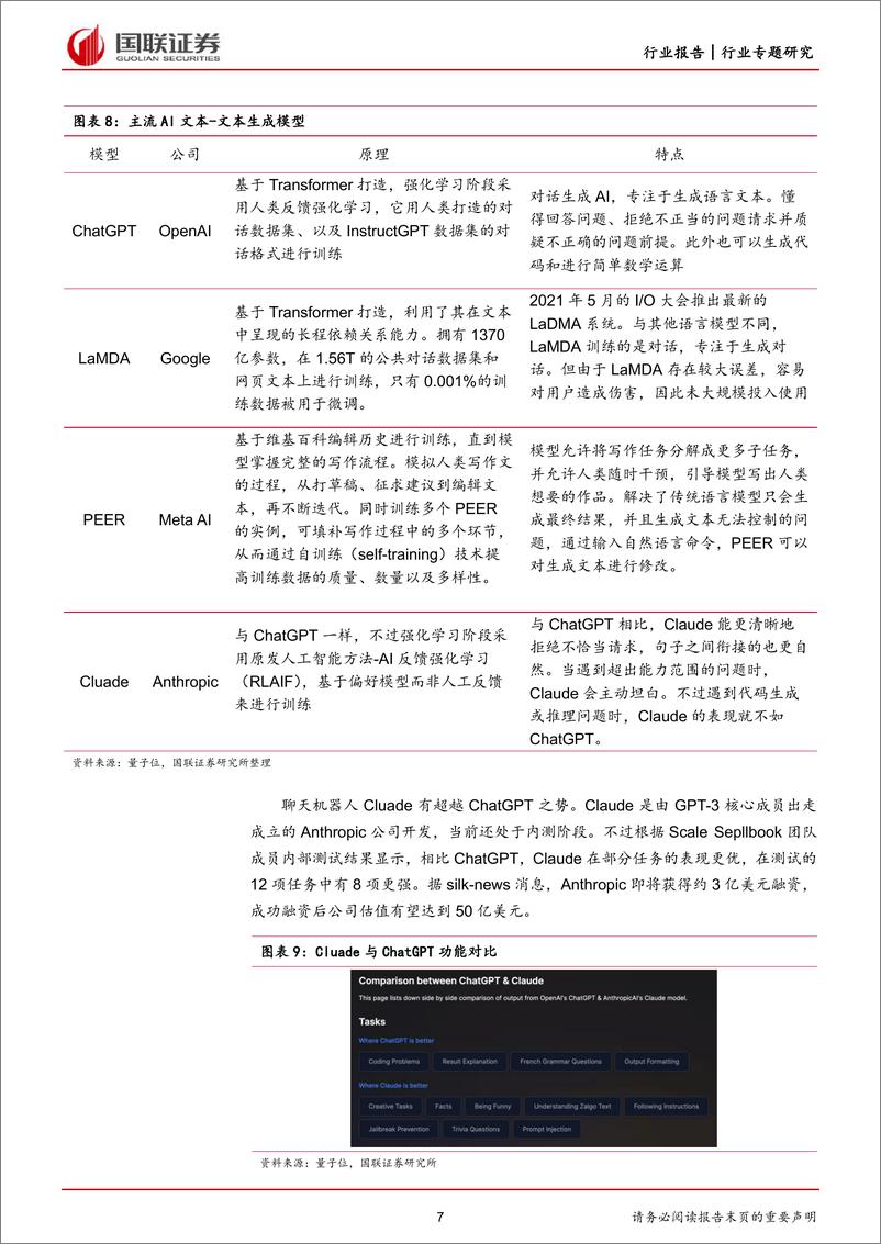 《国联证券-互联网行业海外ChatGPT专题：ChatGPT风口已至，商业化落地加速》 - 第8页预览图