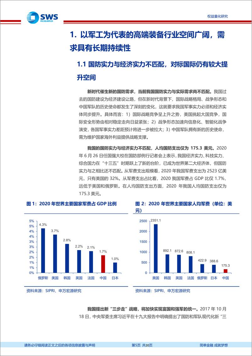 《指数基金产品研究系列报告之一百三十二：高端装备行业需求空间广阔，嘉实高端装备ETF投资价值分析报告-20220713-申万宏源-20页》 - 第6页预览图