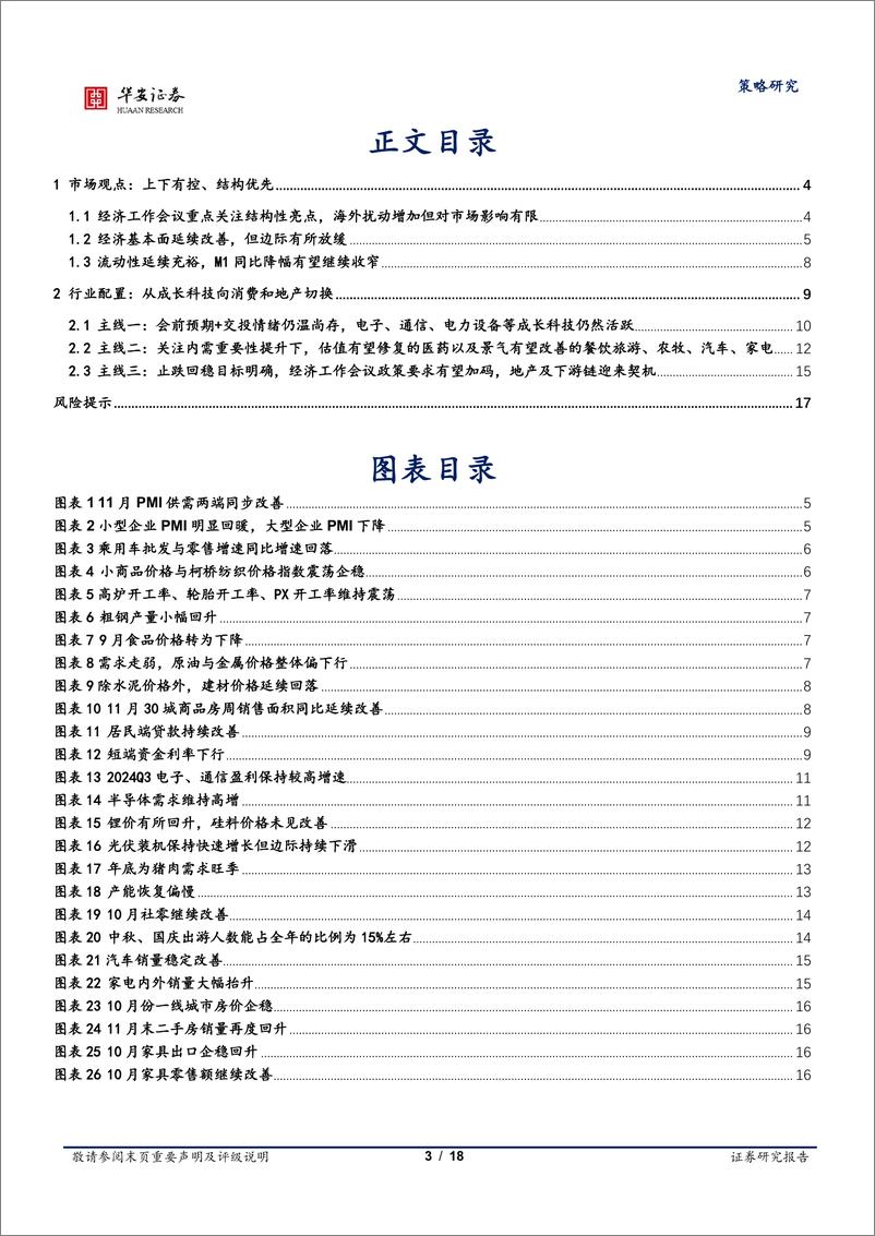 《策略月报：青山胜景处，换舟续前行-241201-华安证券-18页》 - 第3页预览图