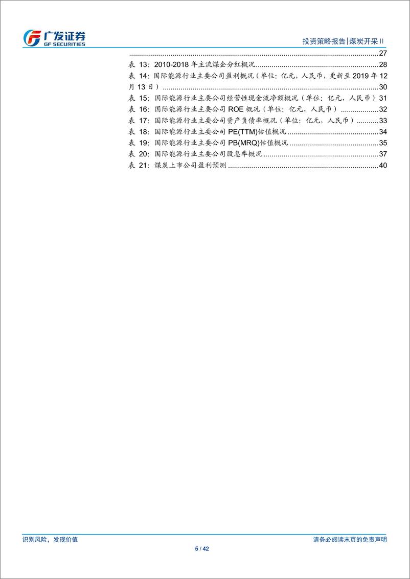 《煤炭开采行业2020年投资策略：四问四答看煤炭20191216-广发证券-42页》 - 第6页预览图