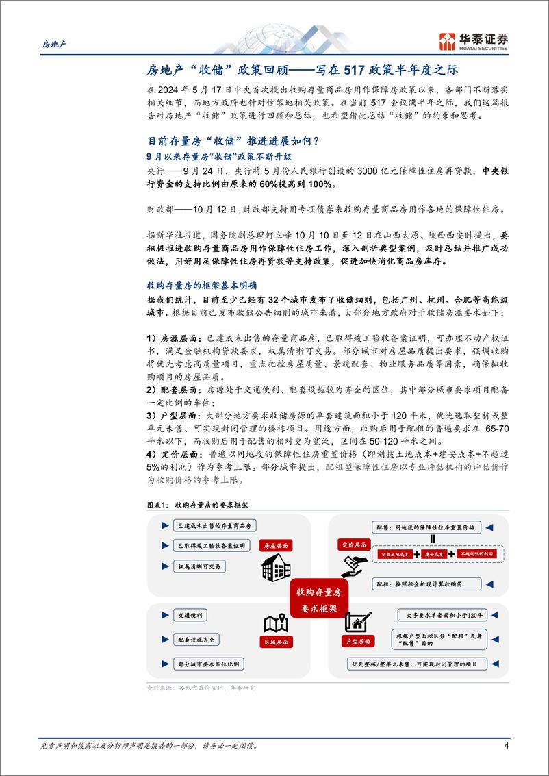 《房地产行业专题研究：存量房“收储”政策的约束与再思考-241128-华泰证券-19页》 - 第4页预览图