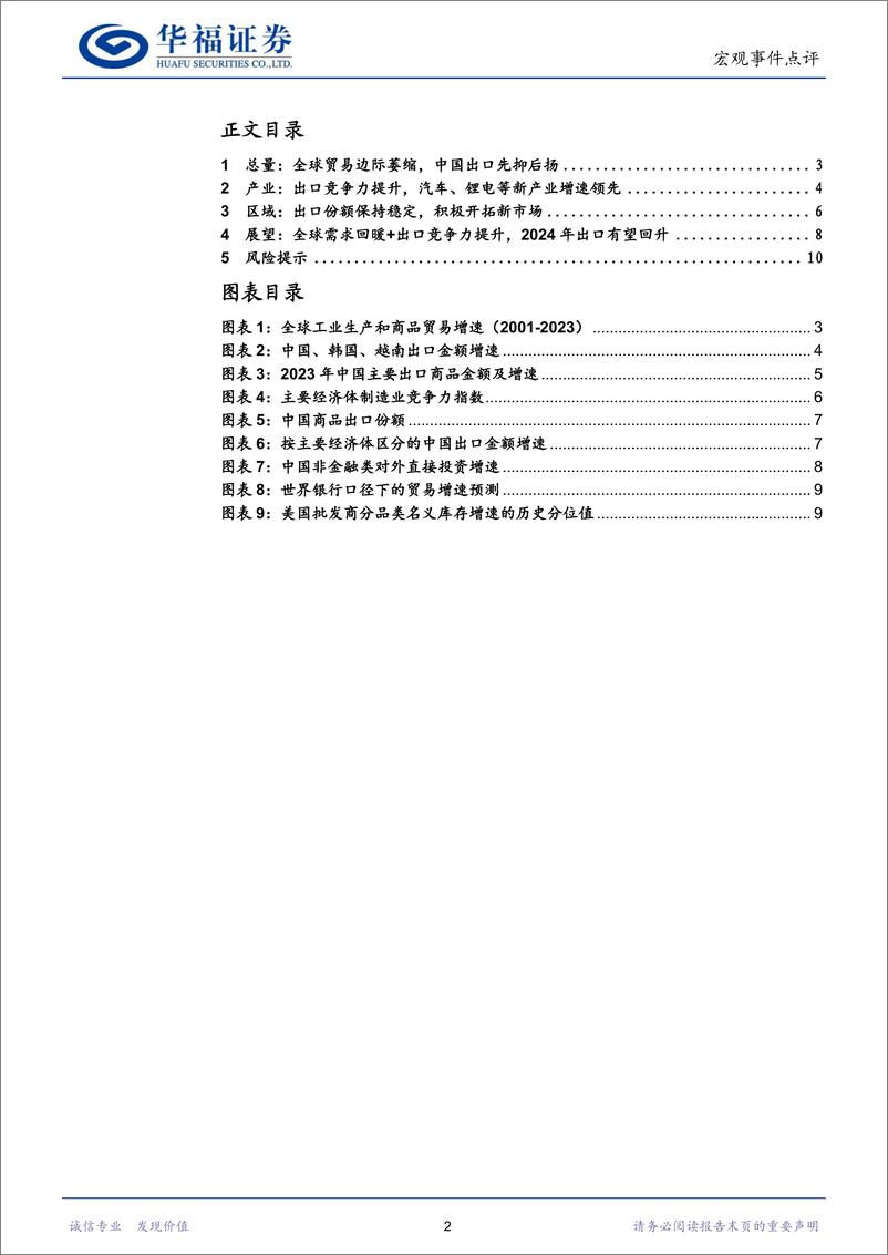 《从出口数据看中国经济新动能-华福证券》 - 第2页预览图