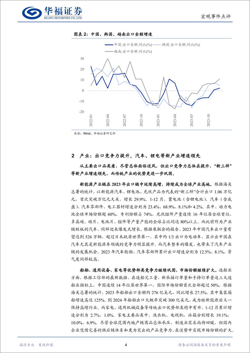 《从出口数据看中国经济新动能-华福证券》 - 第4页预览图