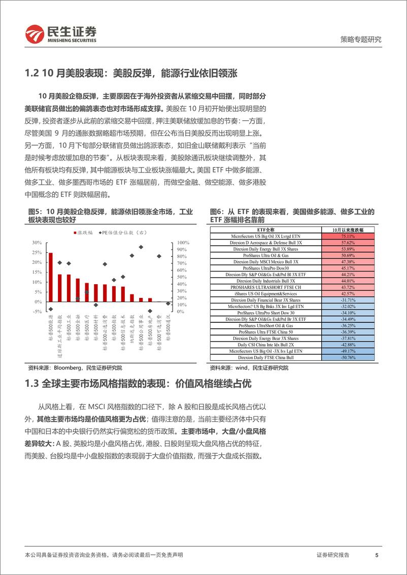 《风格洞察与性价比追踪系列（十）：跌出的性价比-20221103-民生证券-20页》 - 第6页预览图