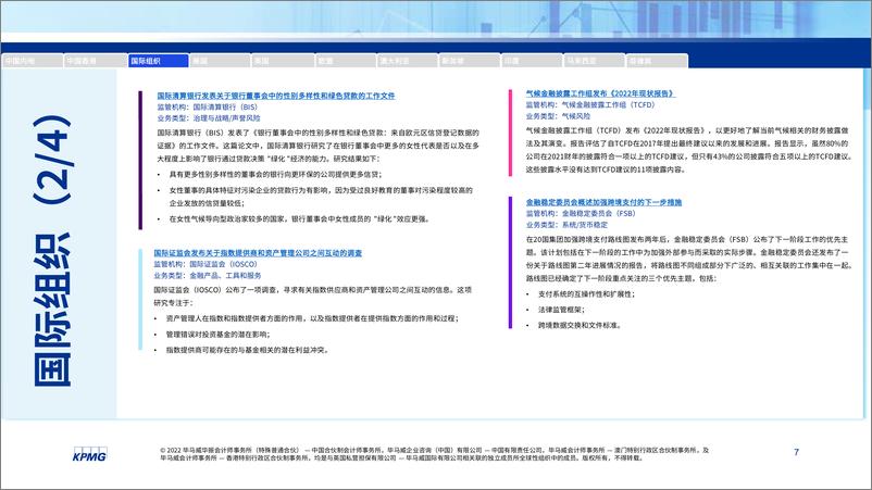 《毕马威-全球金融监管动态月刊（10月）-25页》 - 第7页预览图