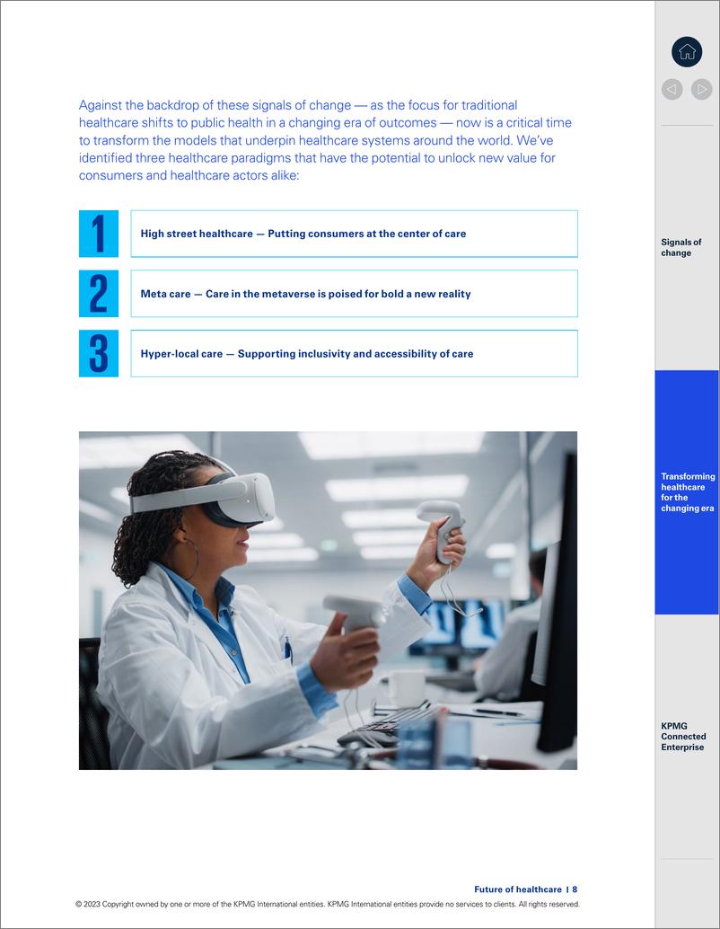 《KPMG+医疗保健的未来-22页》 - 第8页预览图
