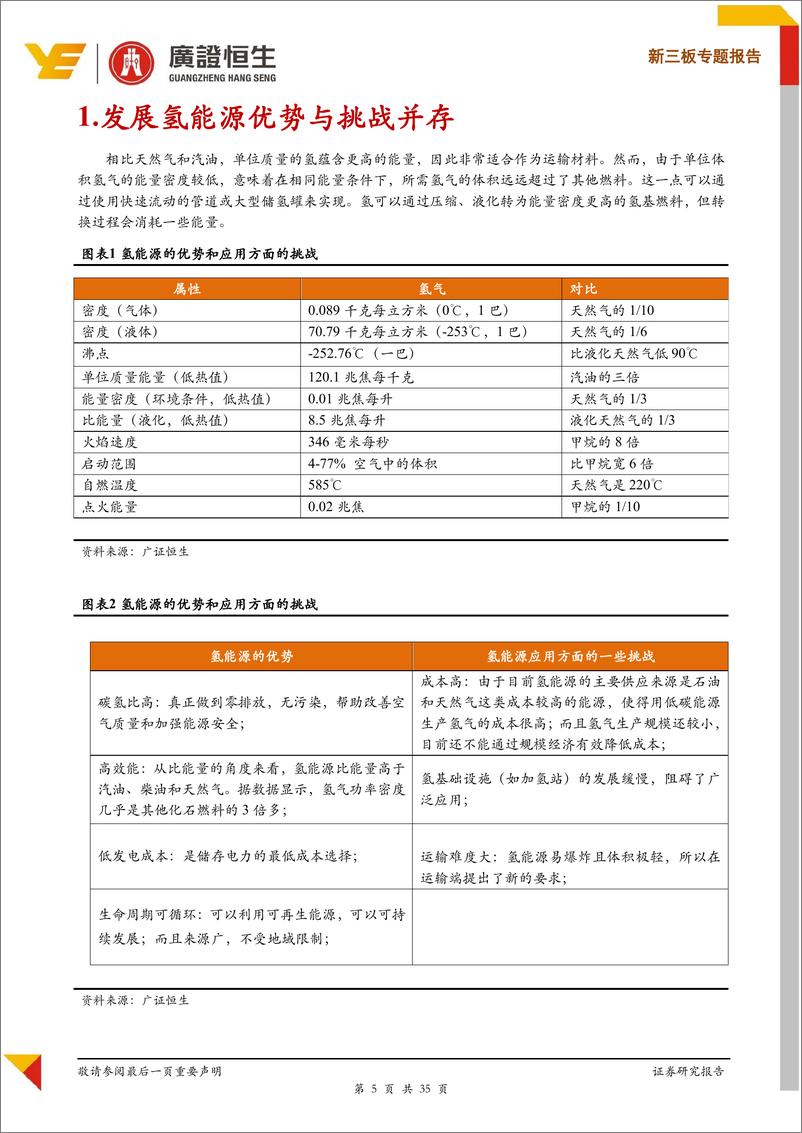 新三板专题报告：机遇已至，解析IEA《氢能的未来》-20190710-广证恒生-35特 - 第6页预览图