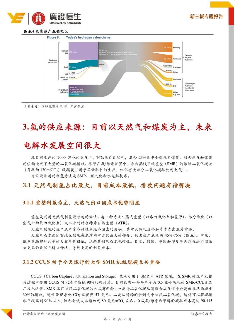 新三板专题报告：机遇已至，解析IEA《氢能的未来》-20190710-广证恒生-35特 - 第8页预览图