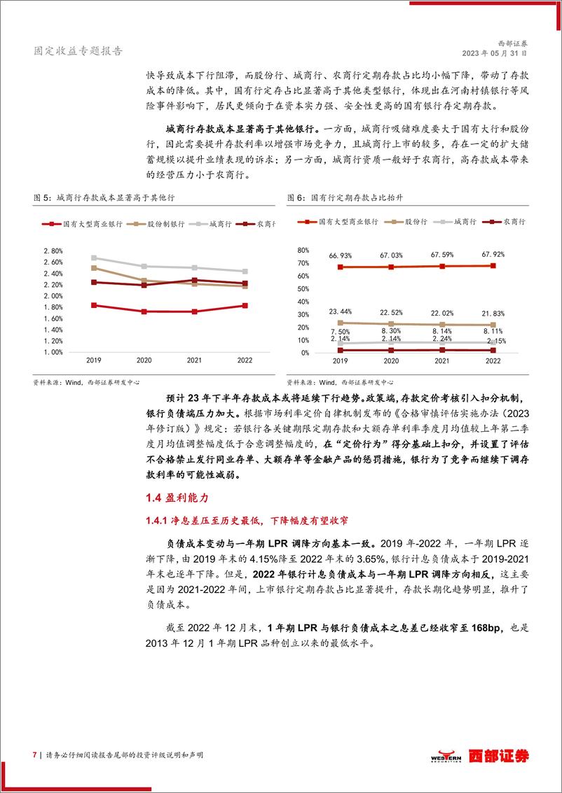 《固定收益专题报告：2023年银行业信用风险回顾与展望-20230531-西部证券-34页》 - 第8页预览图