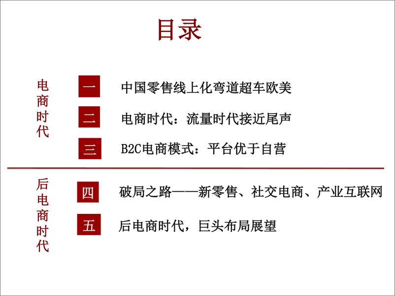 《新零售行业研究框架：后电商时代，阿里、永辉们的困局与破局-20190121-招商证券-66页》 - 第5页预览图