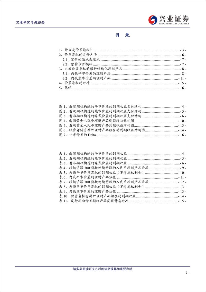 《兴业证2018121兴业证券场外期权系列之三：价差期权及其理财产品》 - 第2页预览图