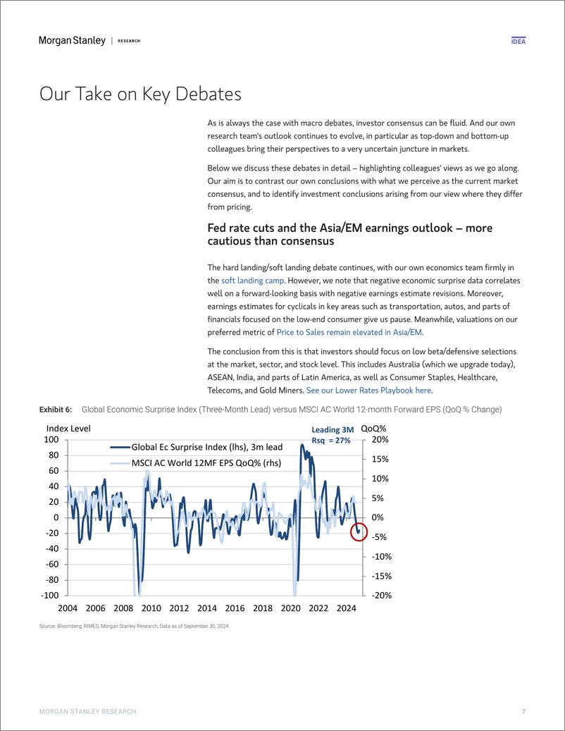 《Morgan Stanley-Asia EM Equity Strategy Market recommendation and index tar...-110678817》 - 第7页预览图