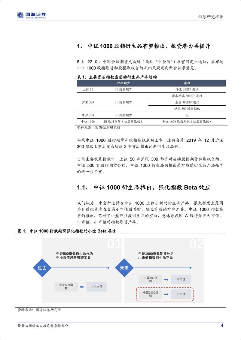 《南方中证1000ETF投资价值分析：衍生品推出提升Beta属性，小盘股配置的更优选择-20220628-国海证券-26页》 - 第5页预览图