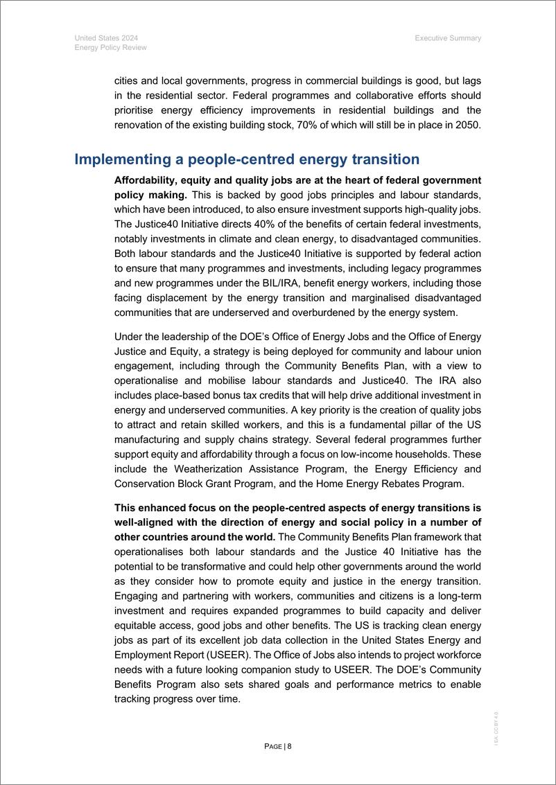 《2024年美国能源政策评价（英）-140页》 - 第8页预览图