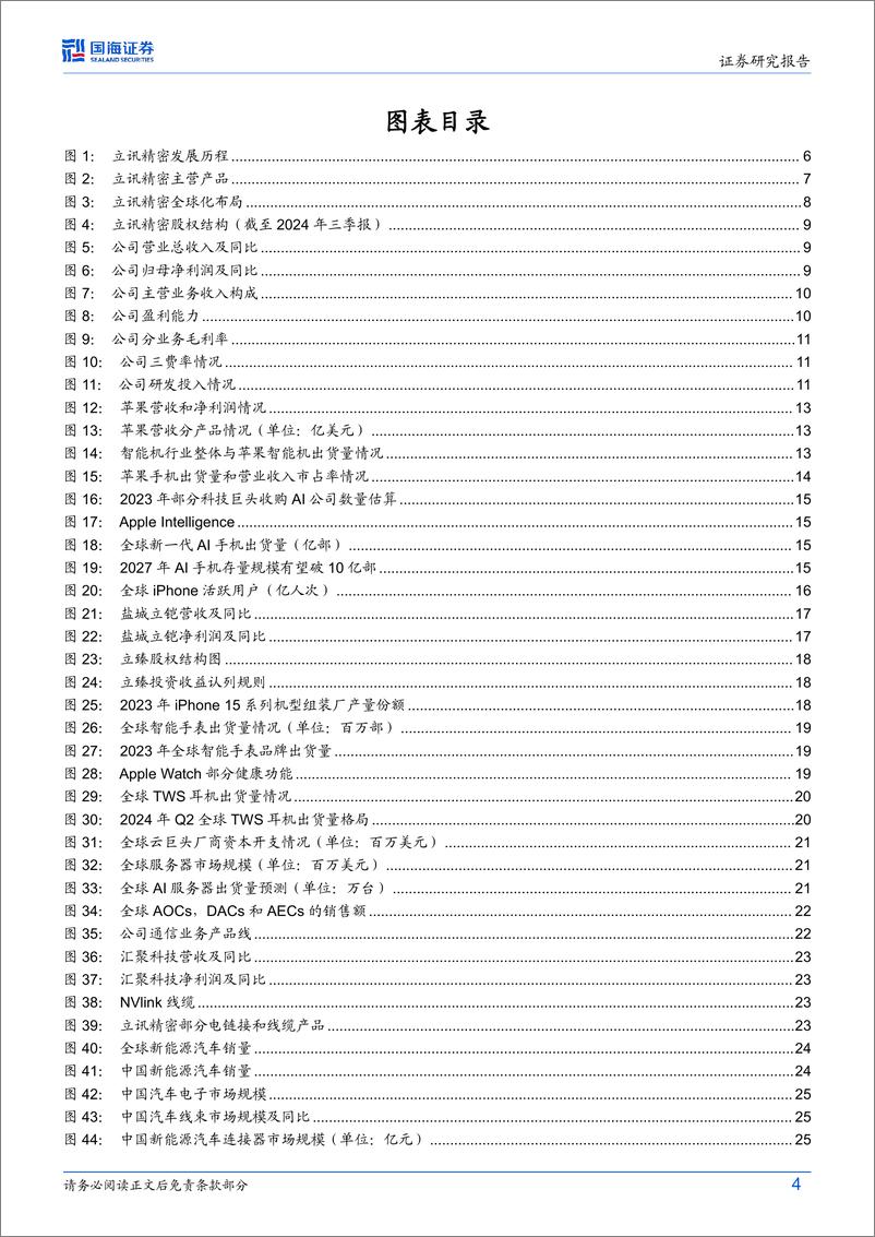 《立讯精密(002475)公司深度研究：消费电子龙头，深度拥抱AI浪潮-241128-国海证券-33页》 - 第4页预览图