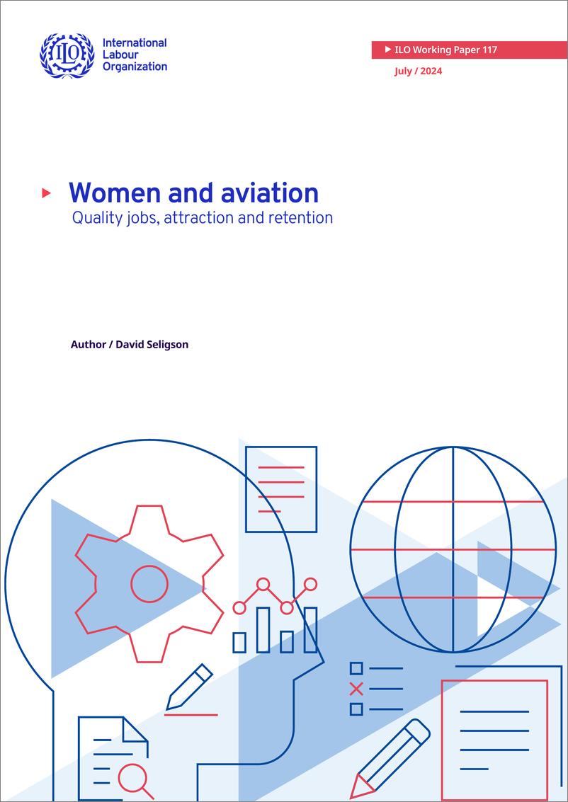 《国际劳工组织_ILO__2024妇女与航空_高质量的工作_吸引力和留住报告_英文版_》 - 第1页预览图