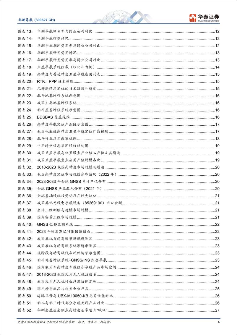 《华测导航(300627)横拓应用纵筑壁垒，加速全球化扩张-241120-华泰证券-41页》 - 第4页预览图