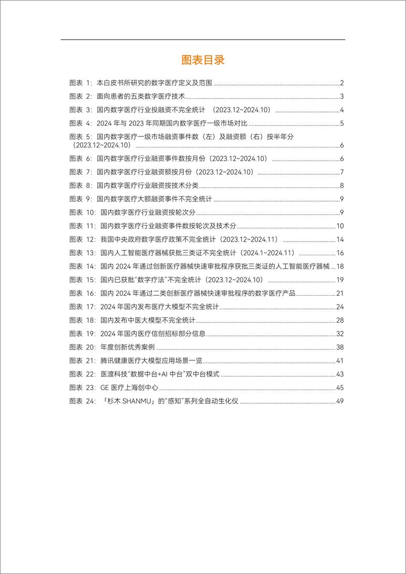 《2024年数字医疗年度创新白皮书-动脉智库》 - 第3页预览图