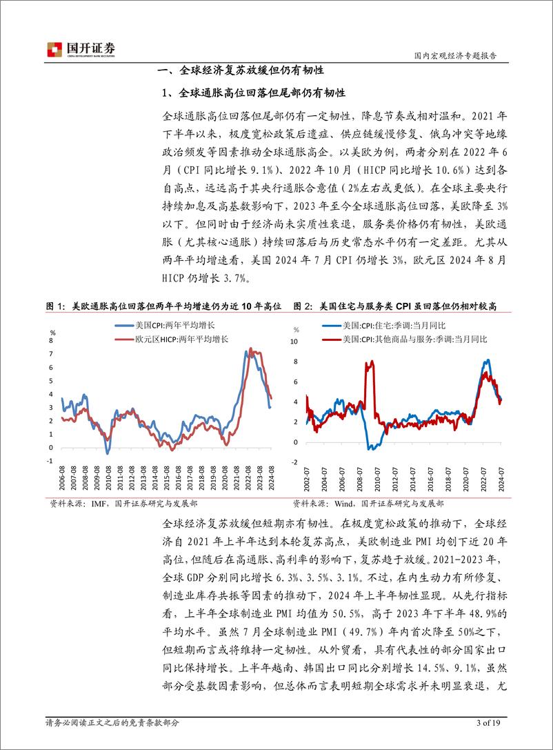 《宏观研究：内需温和尚待发力，政策落地亟需提速-240913-国开证券-20页》 - 第4页预览图