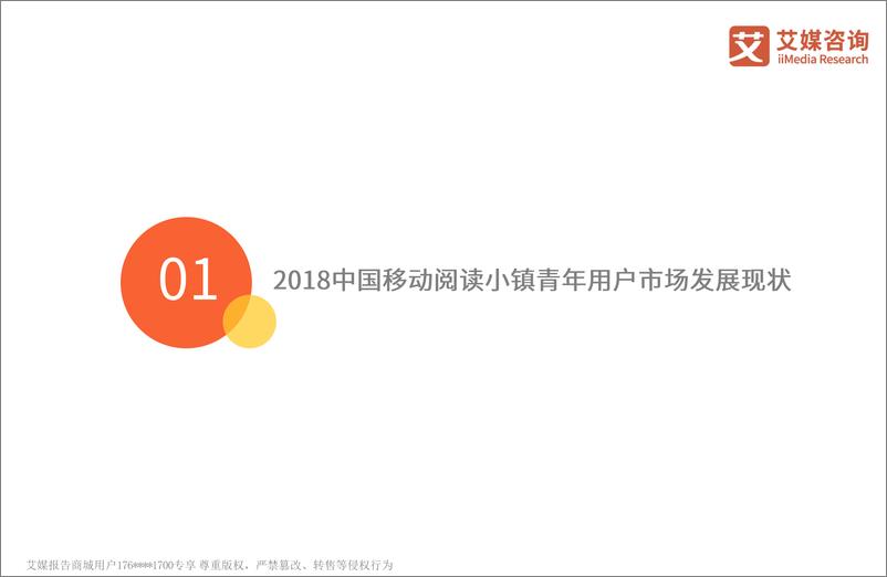 《艾媒报告%7C2018-2019中国小镇青年移动阅读产品使用监测报告（内部精简版）》 - 第5页预览图