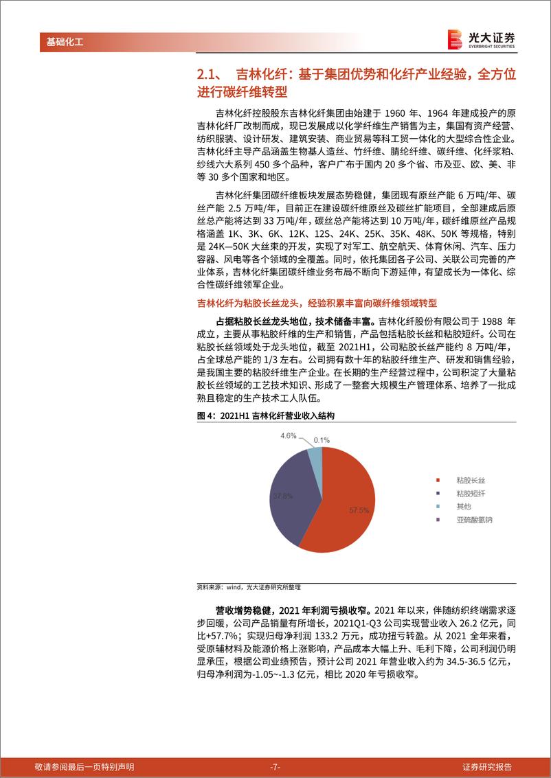 《碳纤维行业动态跟踪报告：政策扶持叠加市场机遇，看好吉林碳纤维产业快速发展-20220426-光大证券-15页》 - 第8页预览图