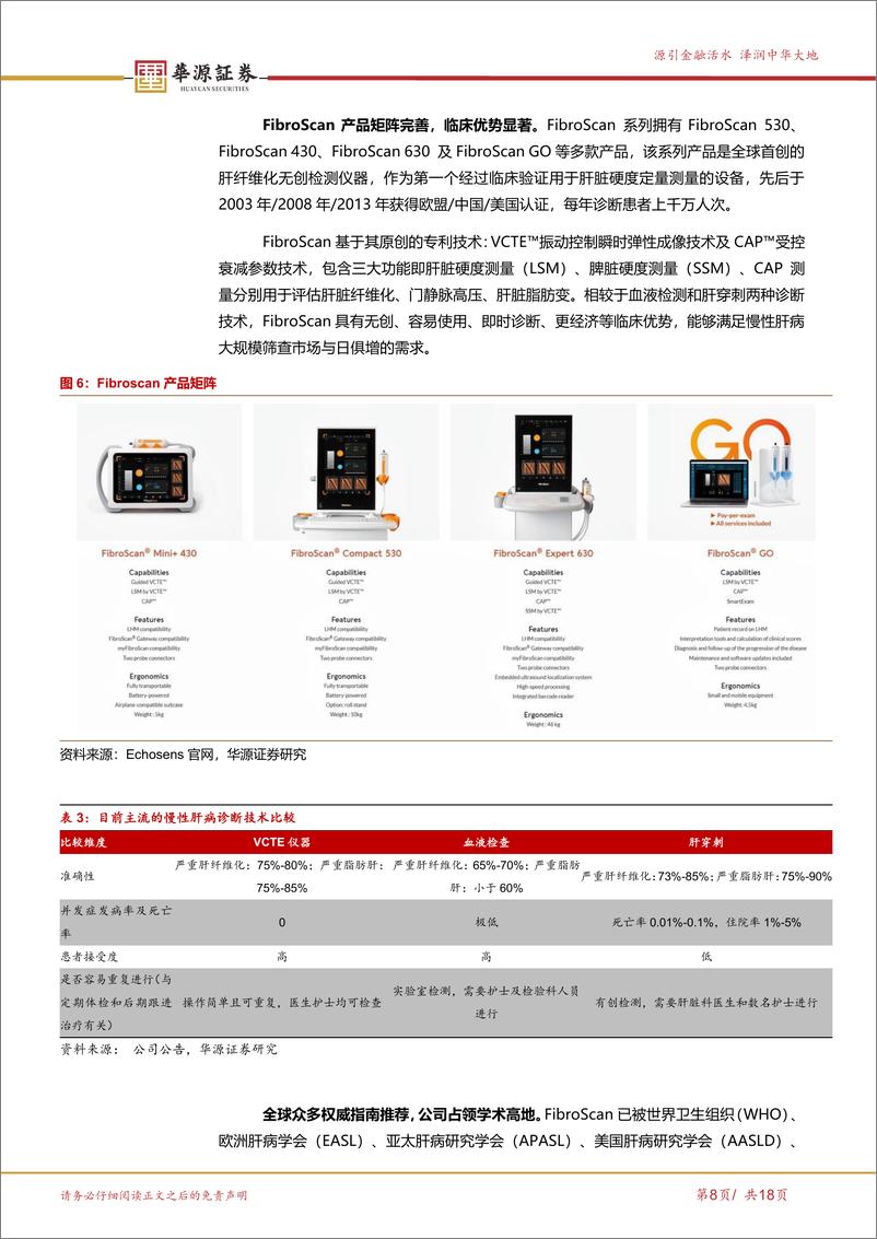 《福瑞股份-300049.SZ-专注肝病领域，FibroScan GO开启新增长曲线-20240603-华源证券-18页》 - 第8页预览图