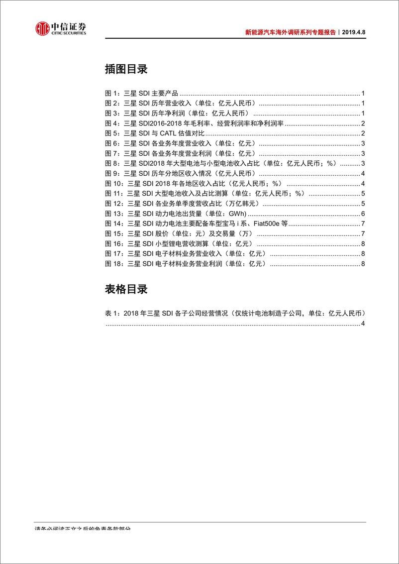 《新能源汽车行业海外调研系列专题报告：韩国锂电产业链调研系列（2）~三星SDI-20190408-中信证券-13页》 - 第4页预览图