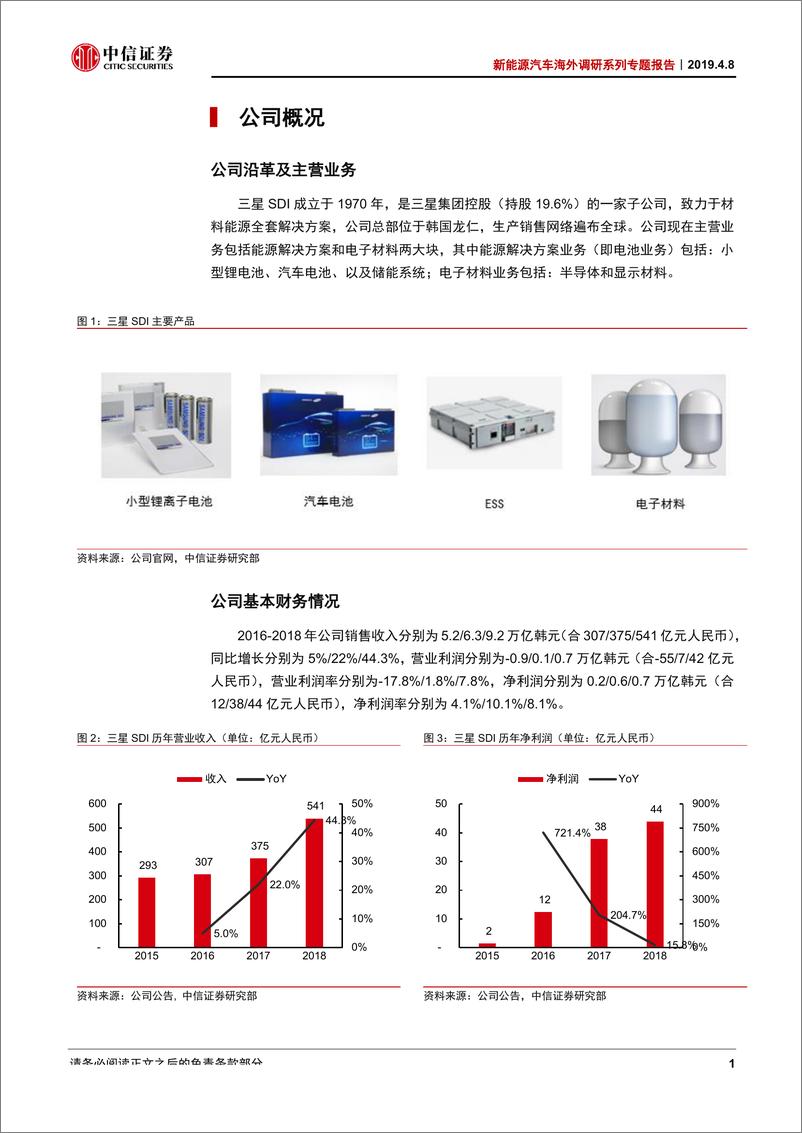 《新能源汽车行业海外调研系列专题报告：韩国锂电产业链调研系列（2）~三星SDI-20190408-中信证券-13页》 - 第5页预览图