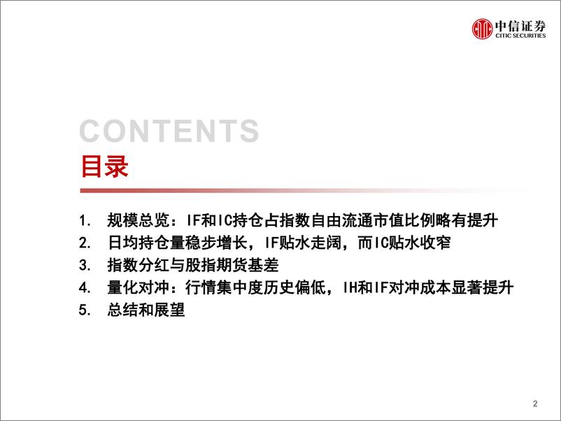 《2022Q1股指期货市场盘点与展望：股指期货运行特征与量化对冲环境-20220426-中信证券-27页》 - 第4页预览图