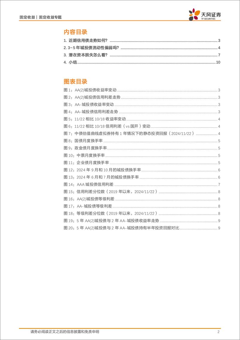 《固定收益定期：5年城投债，市场在担忧什么？-241125-天风证券-11页》 - 第2页预览图