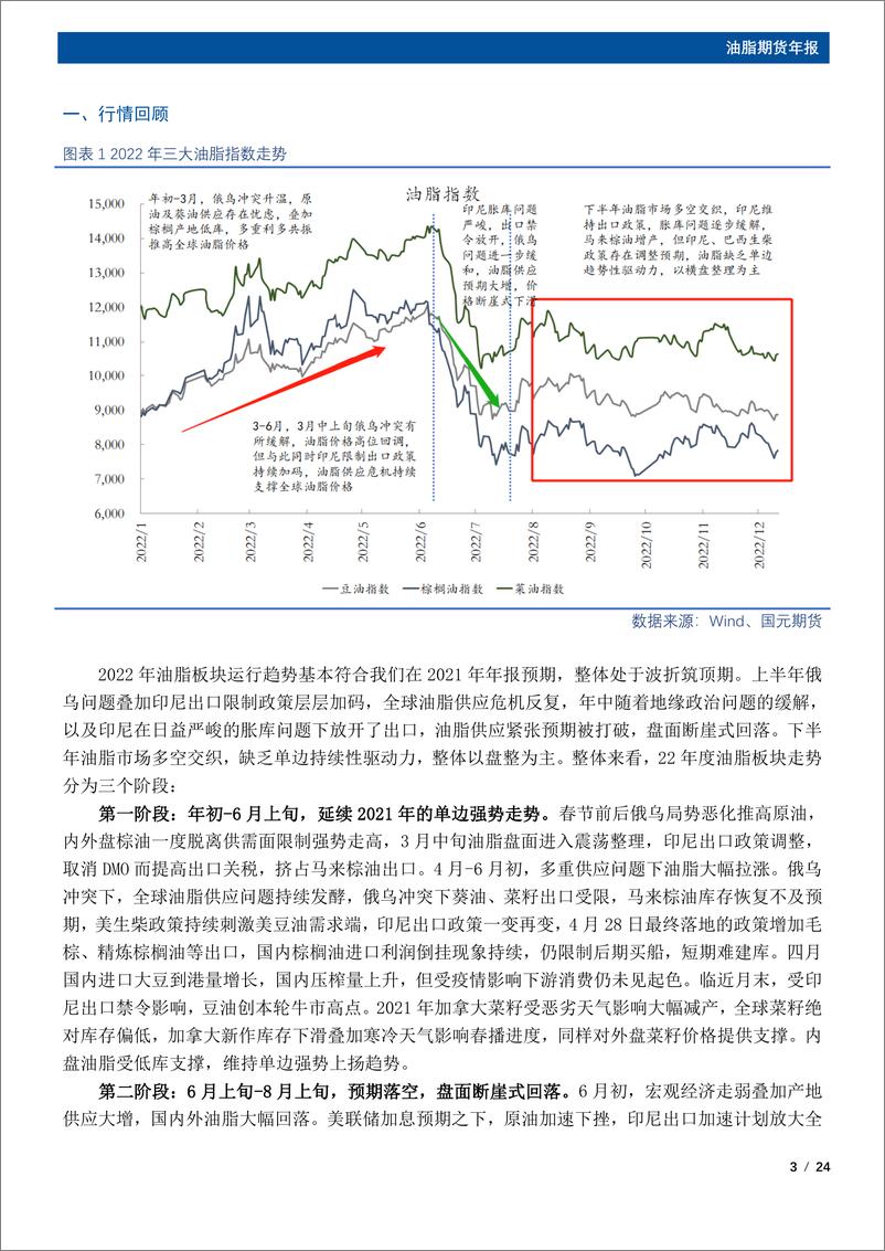 《油脂期货年报：供需两强，油脂仍处于波折筑顶期-20230103-国元期货-24页》 - 第4页预览图