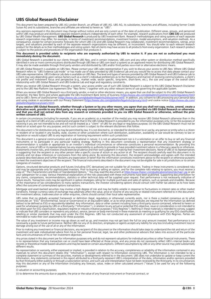 《UBS Fixed Income-Global Rates Strategy _Rates Map Euro bonds between domesti...-111869366》 - 第8页预览图