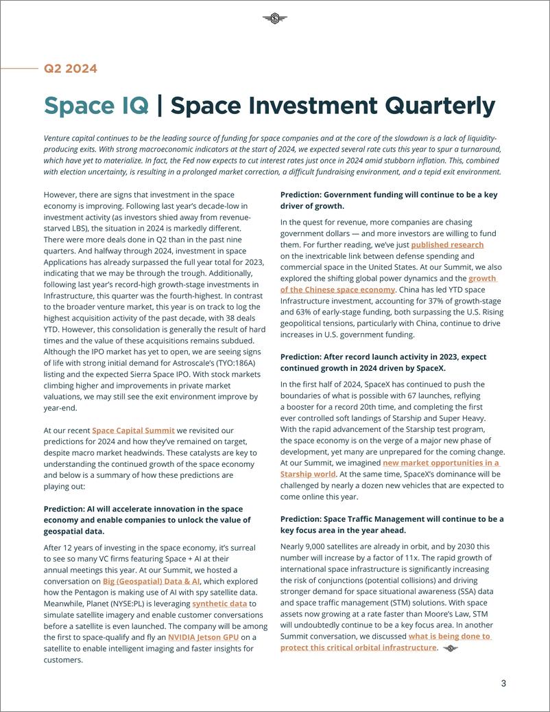 《2024年Q2空间投资报告（英）-20页》 - 第3页预览图