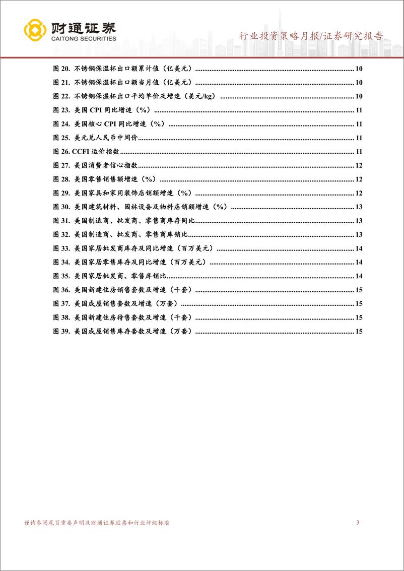 《轻工行业出口月度跟踪：6月家具出口增速放缓，美国降息预期升温-240729-财通证券-17页》 - 第3页预览图