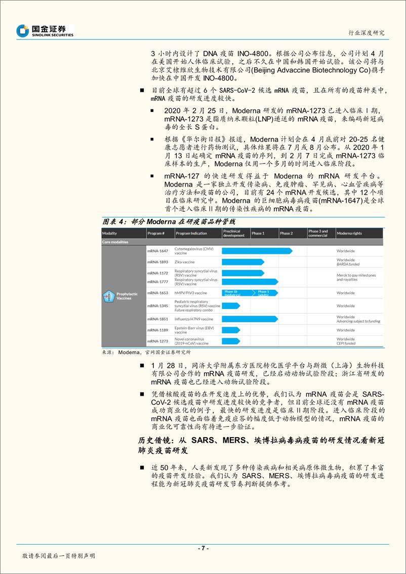 《生物制药行业：新冠病毒肺炎疫苗系列研究之一，研发进展-20200305-国金证券-12页》 - 第8页预览图