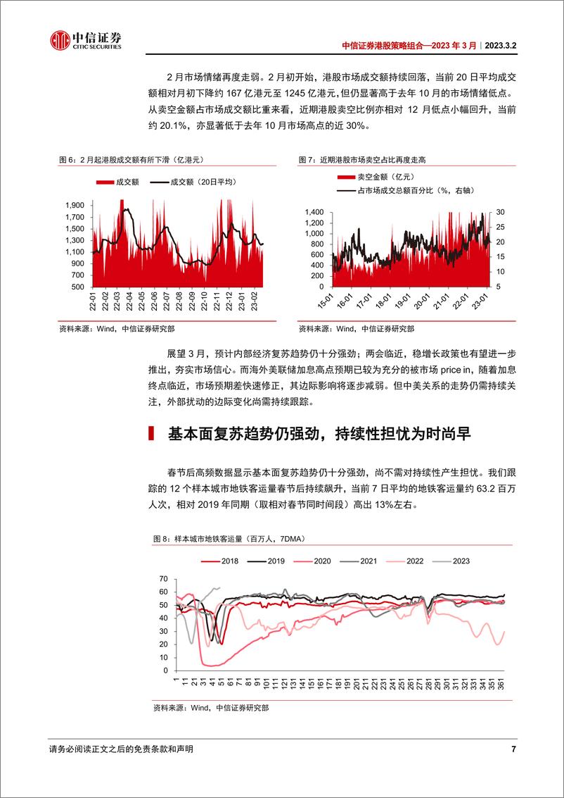 《港股策略组合：2023年3月，布局3月，放眼2季度-20230302-中信证券-26页》 - 第8页预览图