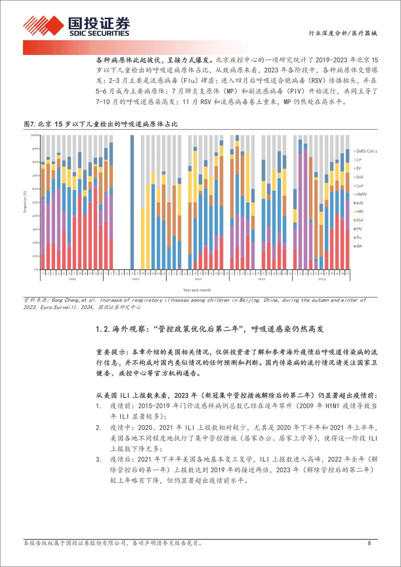 《医疗器械行业深度分析：呼吸道检测：需求高涨 供给渗透，生机勃勃的成长期赛道》 - 第8页预览图