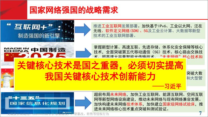 《2018广东互联网大会演讲PPT%7C未来网络助推粤港澳大湾区发展%7C刘韵洁》 - 第7页预览图